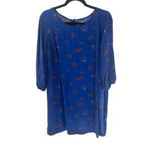 Old Navy Blue Floral Dress